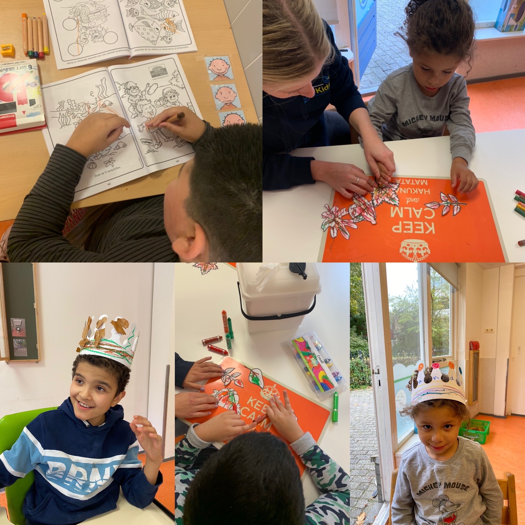 Collage knutseldag het Roer